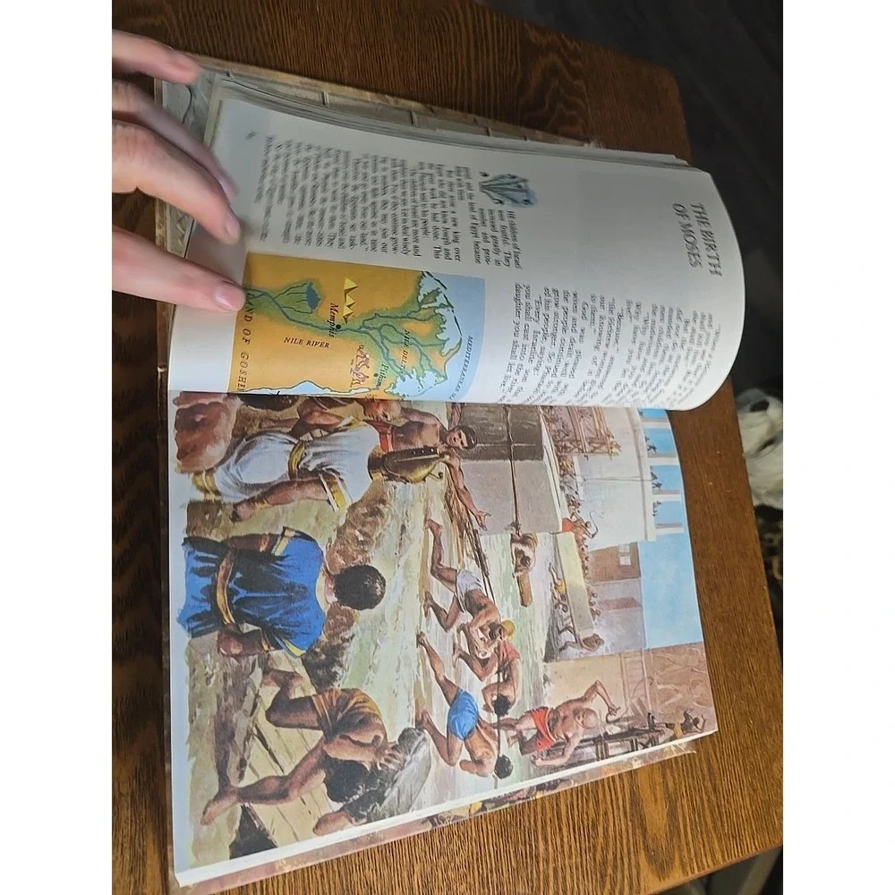 The Children's Bible Golden Press Illustrated Stories Vtg 1965‎ Hardcover Used